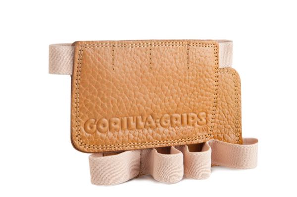 Retro Tan Weight Lifting Grips