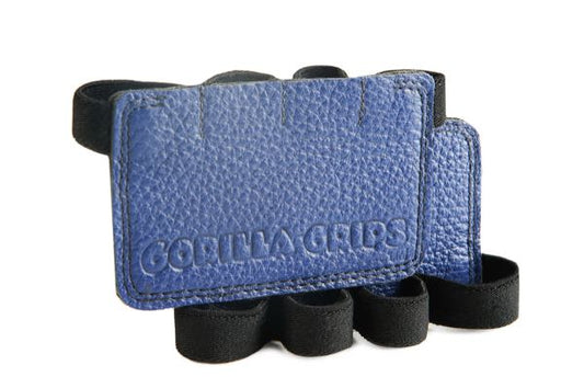 Steel Blue Weight Lifting Grips