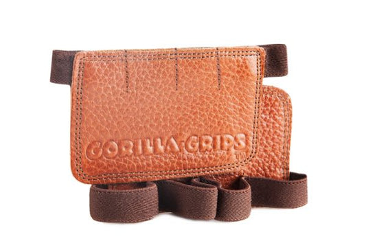 Retro Brown Weight Lifting Grips